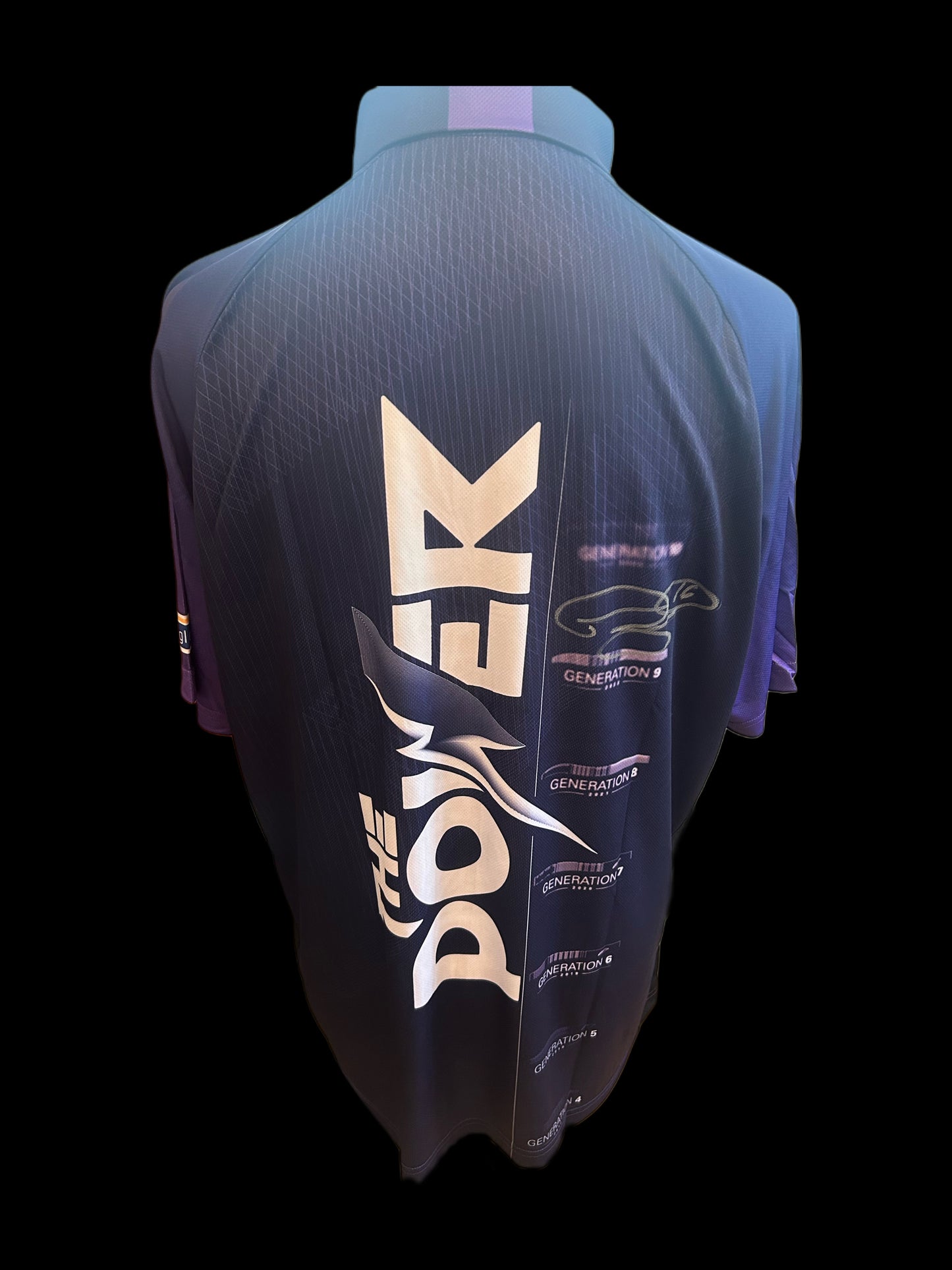 Phil “The Power” Taylor Hand Signed Target Shirt 2 2023