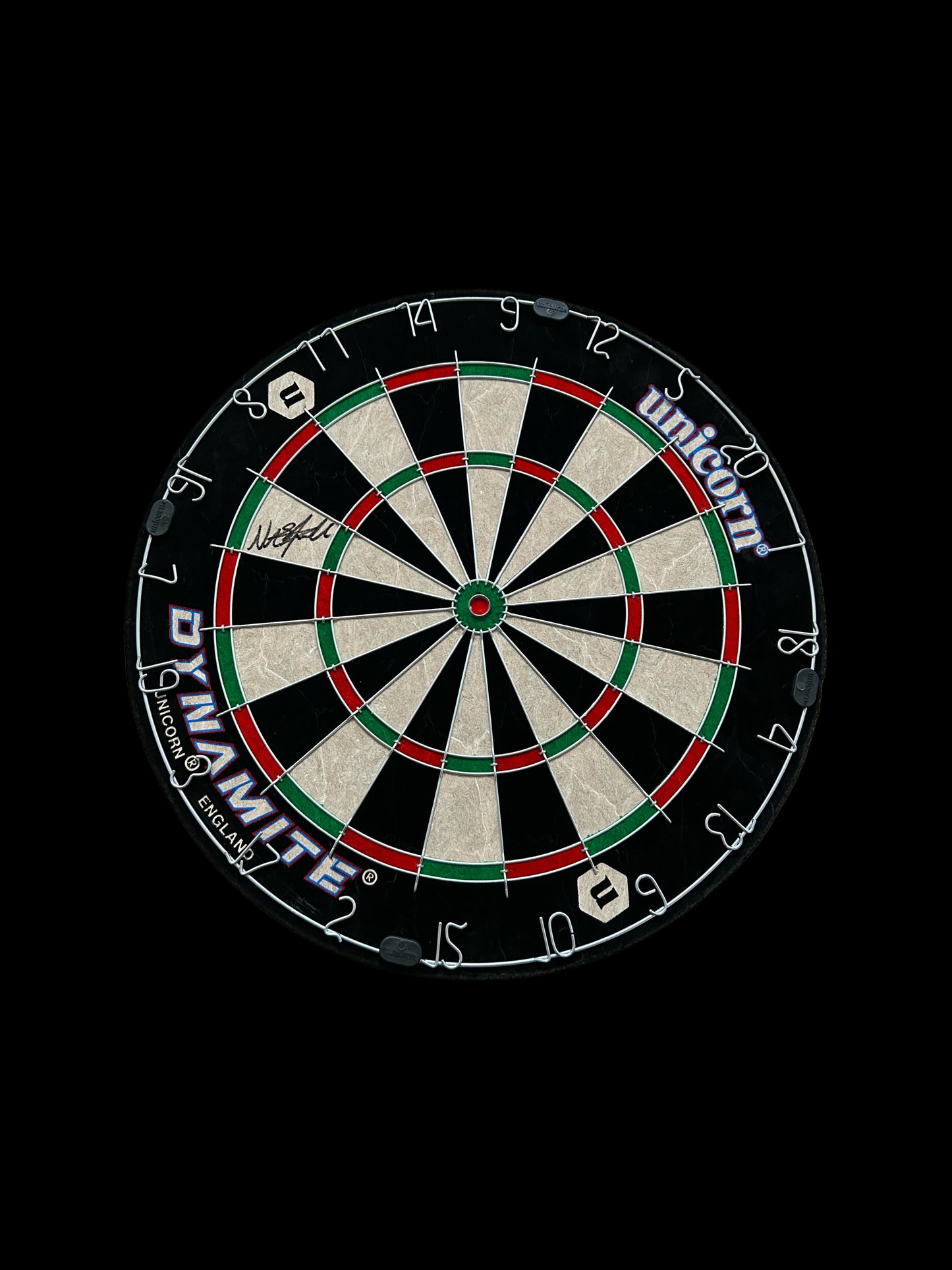 Nathan “ASP” Aspinall Hand Signed Dart Board