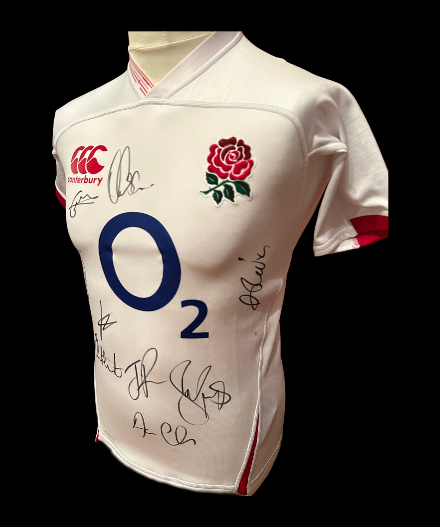 England Rugby Hand Signed Squad Shirt