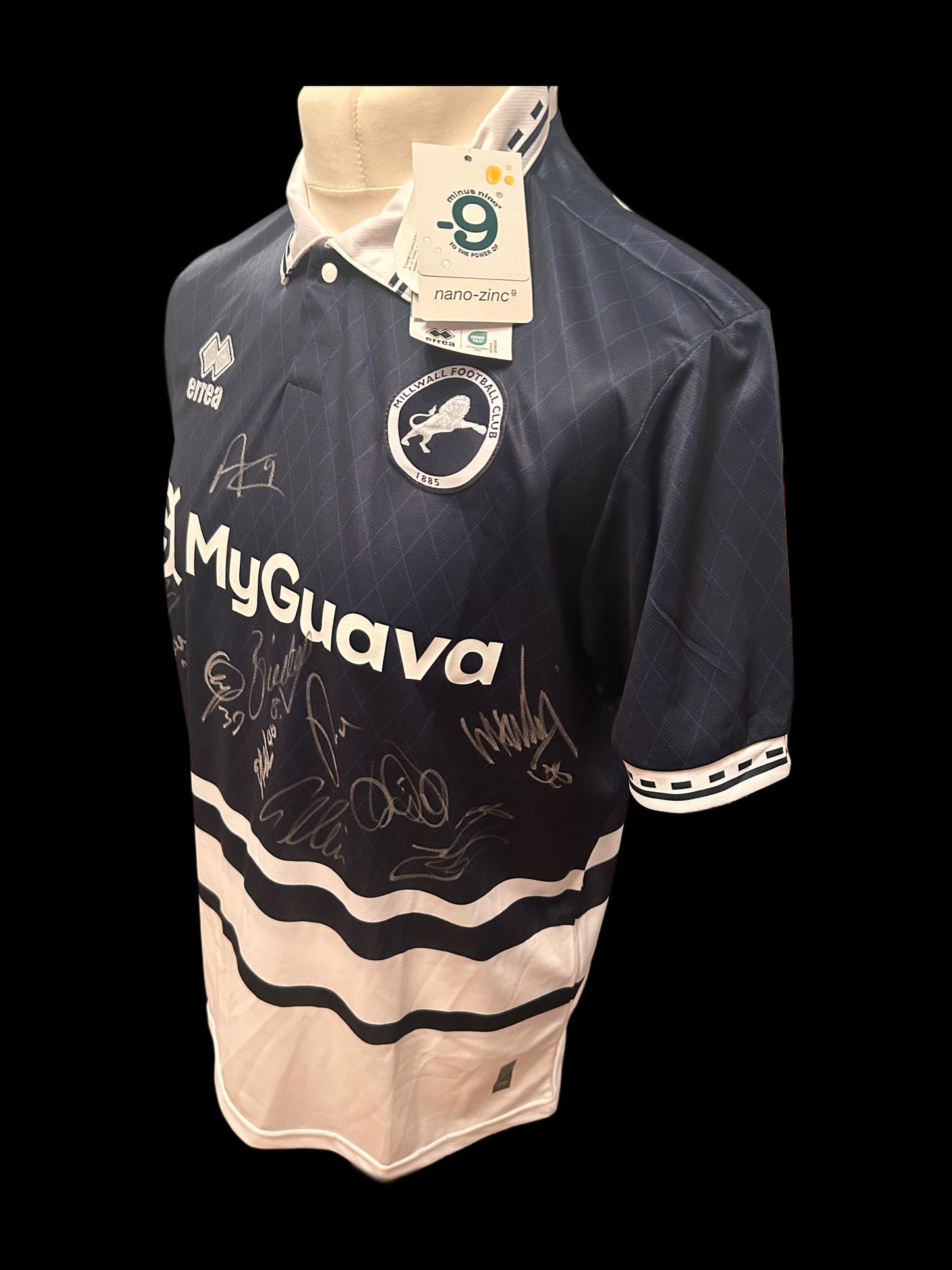 Millwall Hand Signed Squad 2024-25 Home Shirt