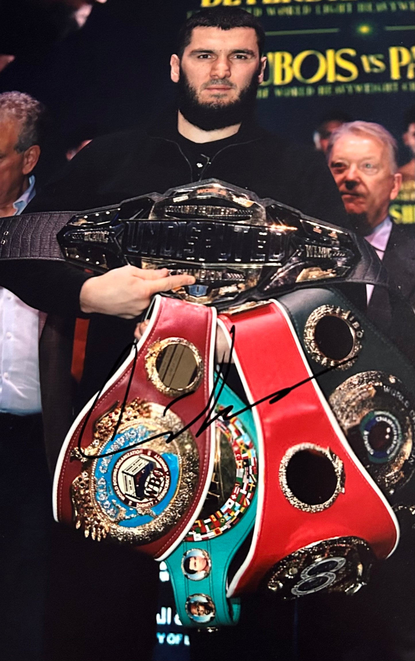 Artur Beterbiev Hand Signed 12X8” Photo 3