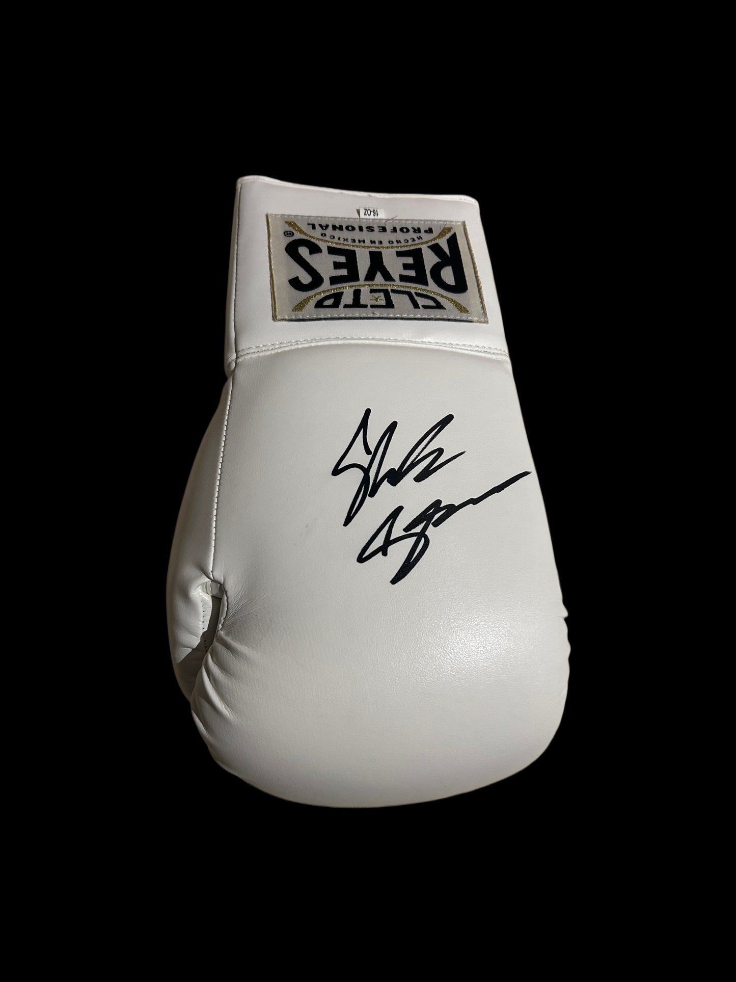 Shakur Stevenson Hand Signed Boxing Glove 2