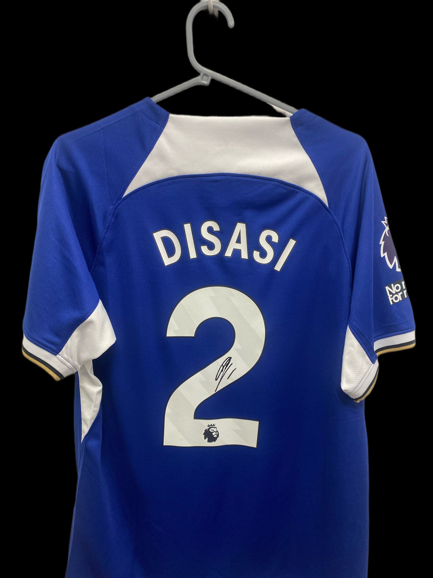 Axel Disasi Chelse Hand Signed Home Shirt