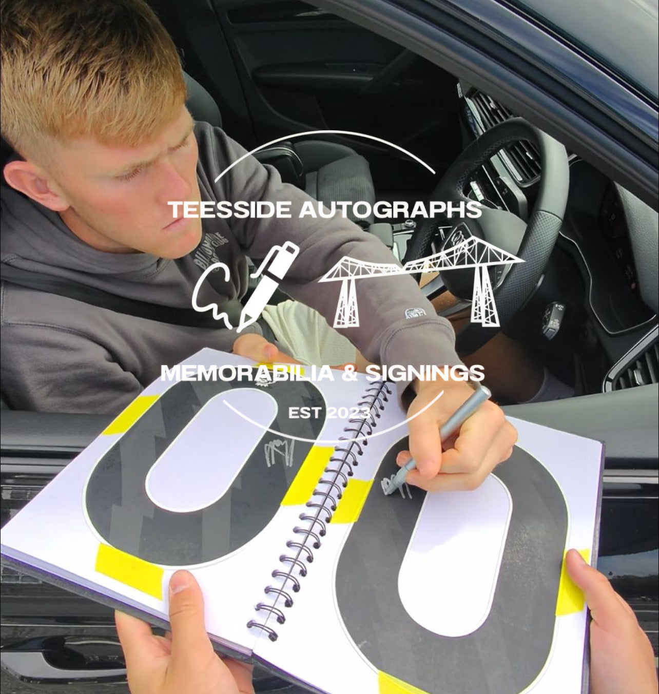 Lewis Hall Newcastle United Hand Signed 2024-25 Home Shirt