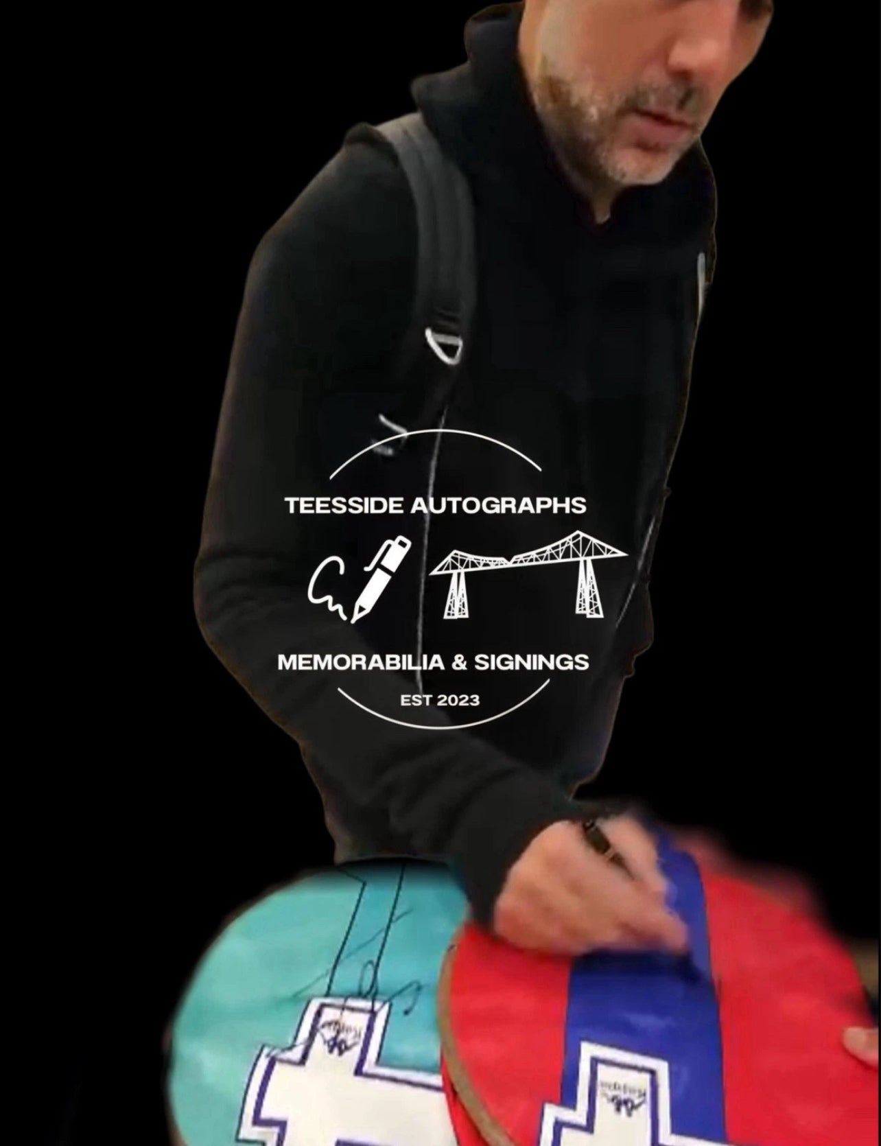 Pep Guardiola Barcelona 1995-97 Retro Hand Signed Home Shirt