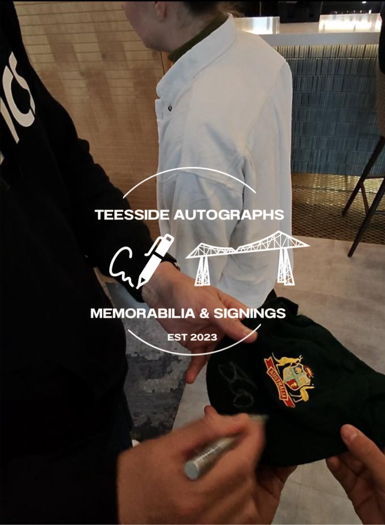 Josh Hazlewood Australia Cricket Hand Signed Baggy Cap