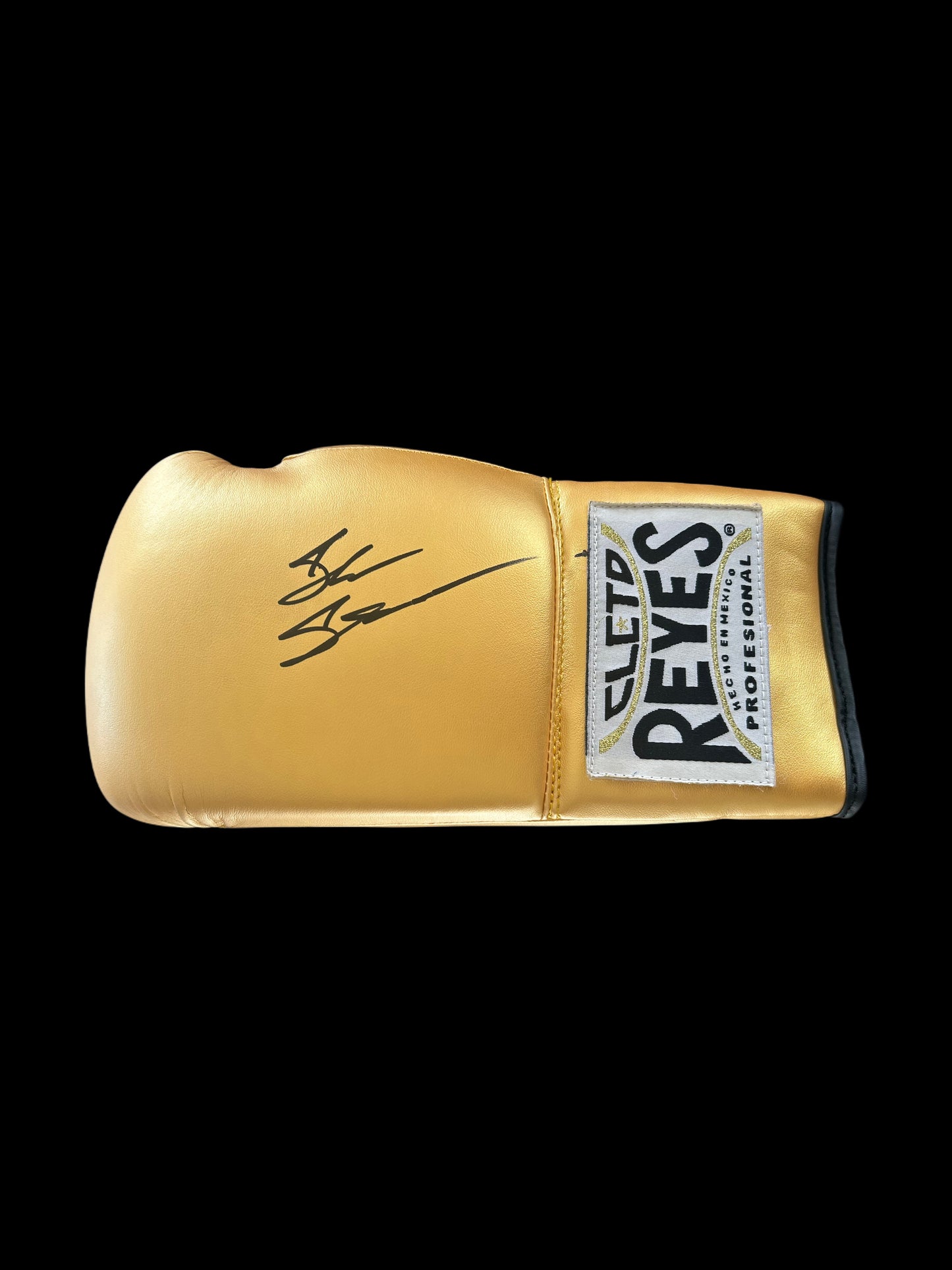 Shakur Stevenson Hand Signed Boxing Glove 1