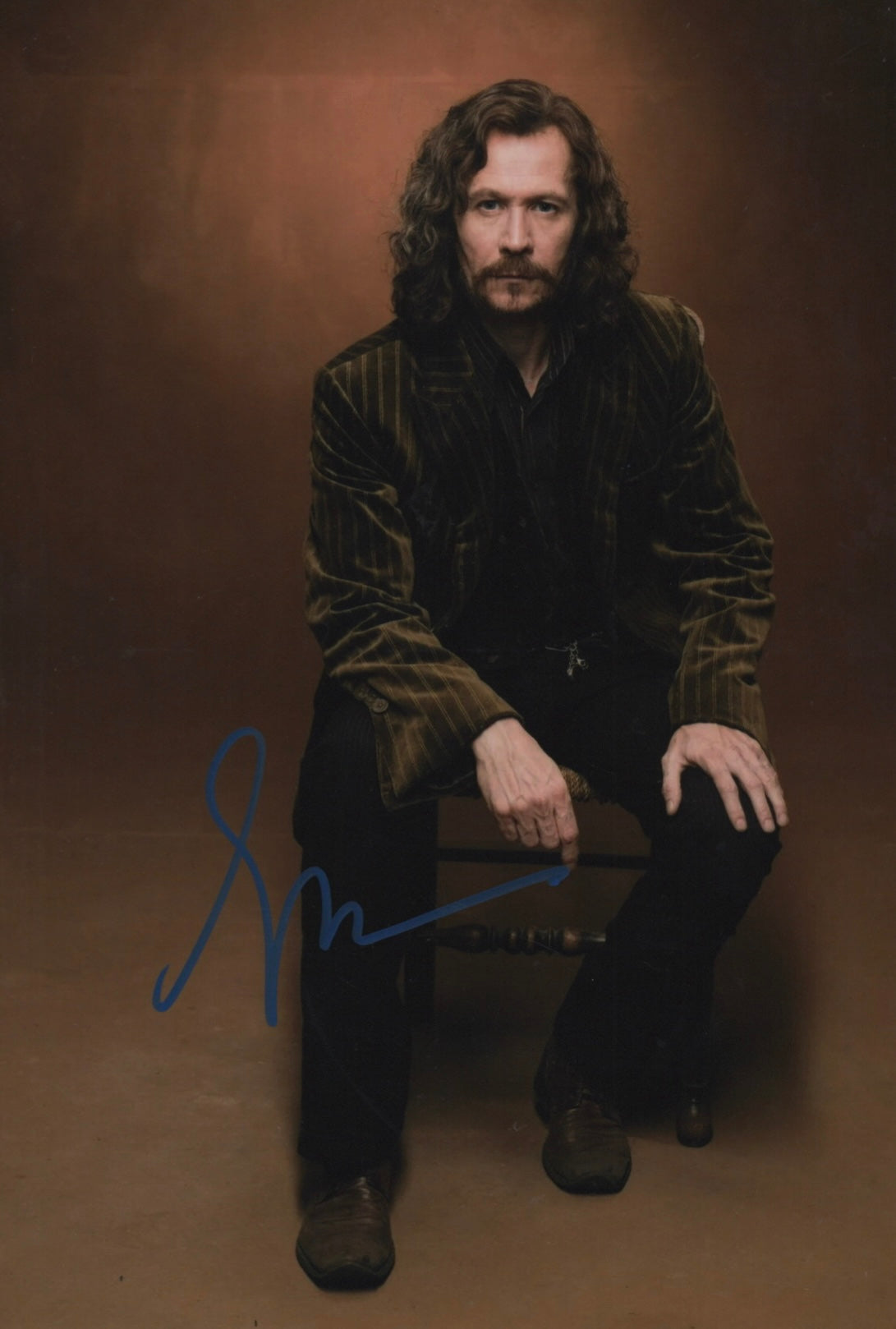 Gary Oldman Harry Potter Sirius Black Hand Signed 12X8” Photo 1