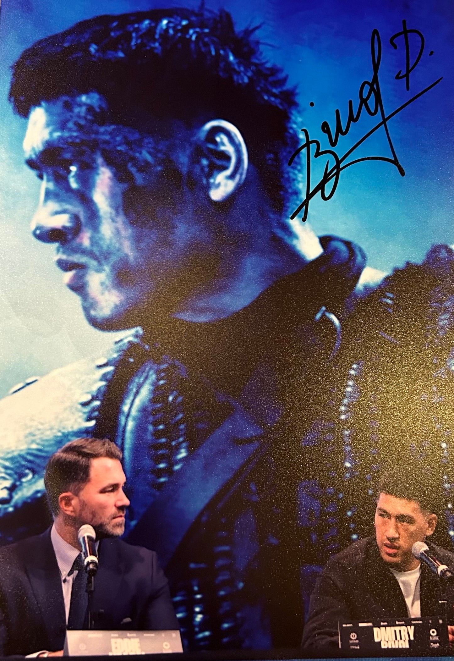 Dmitri Bivol Hand Signed 12X8” Photo 3