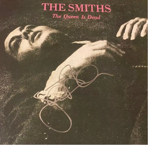 The Smiths, Johnny Marr “THE QUEEN IS DEAD” Hand Signed Vinyl 2