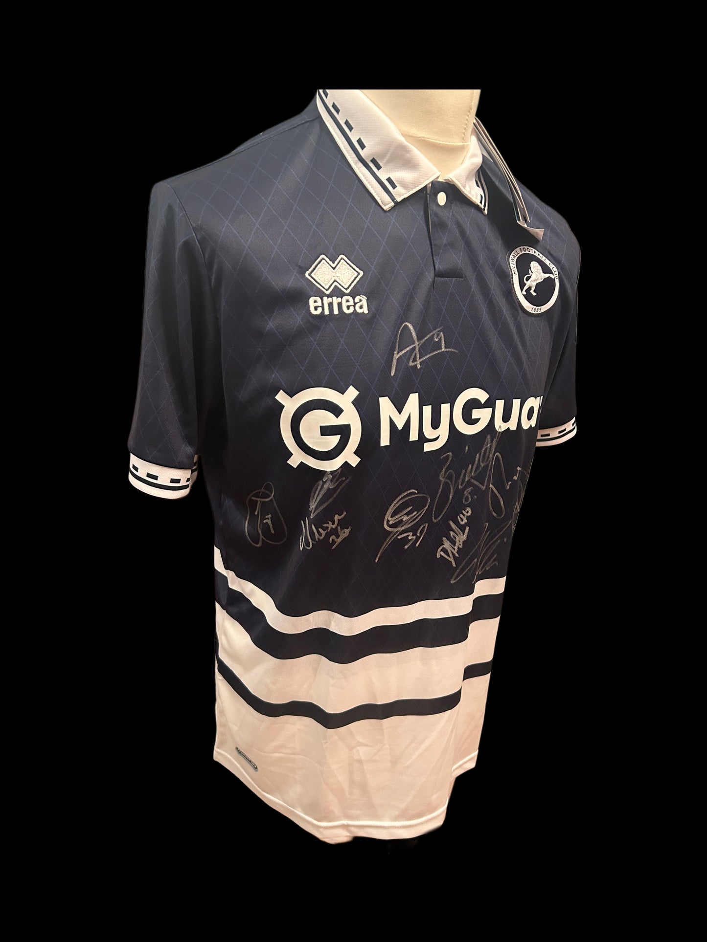 Millwall Hand Signed Squad 2024-25 Home Shirt
