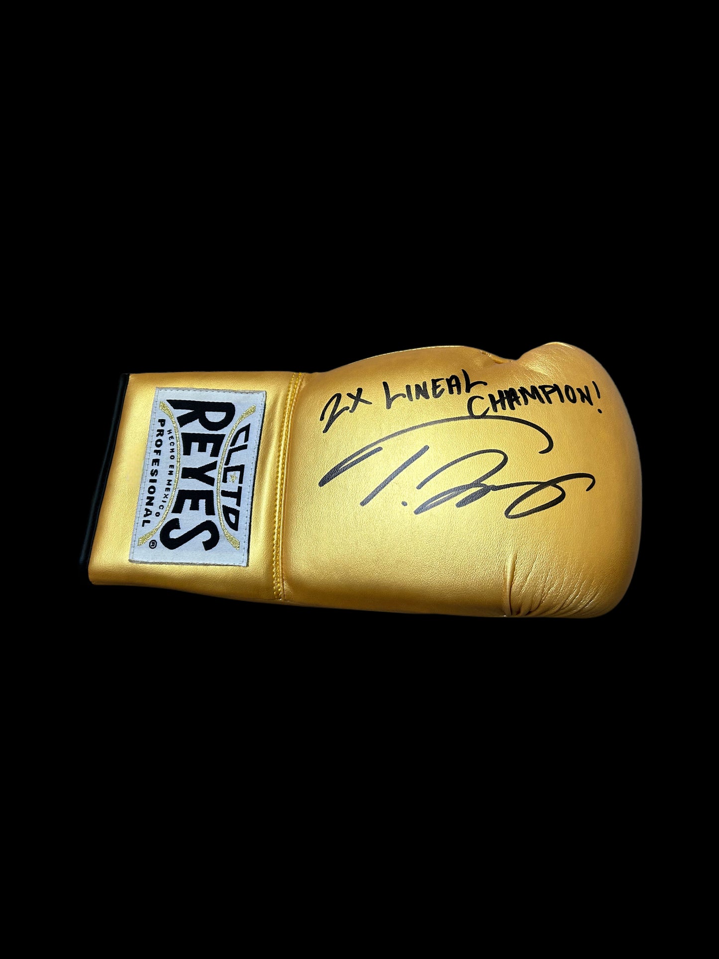 Teofimo Lopez Hand Signed Boxing Glove
