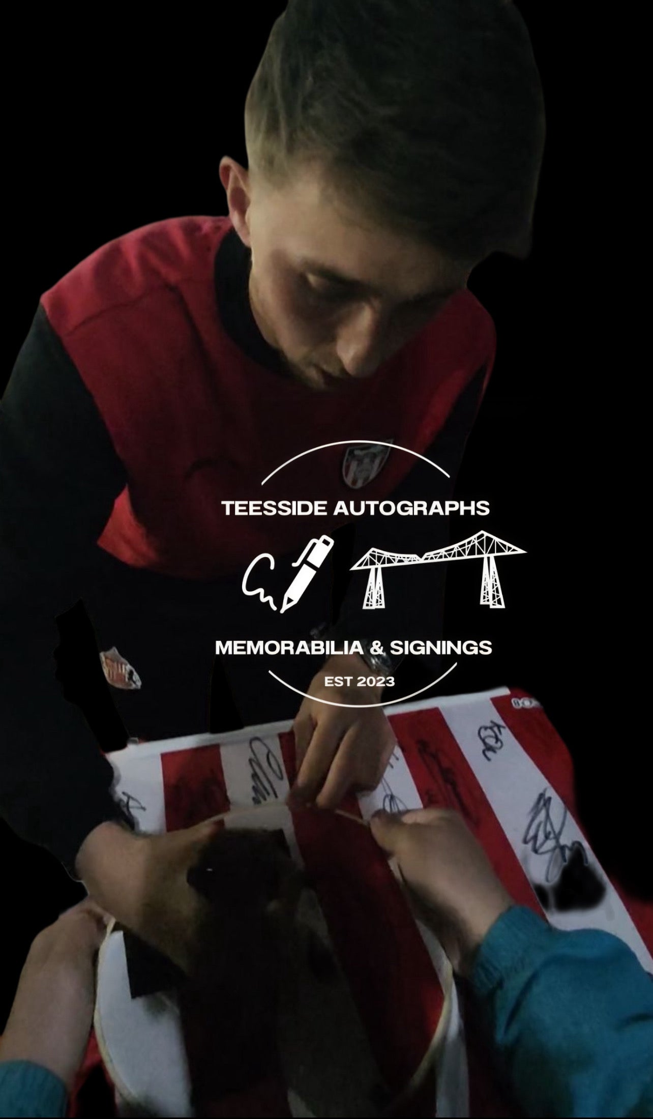 Dan Neill Sunderland Hand Signed 2024-25 Home Shirt