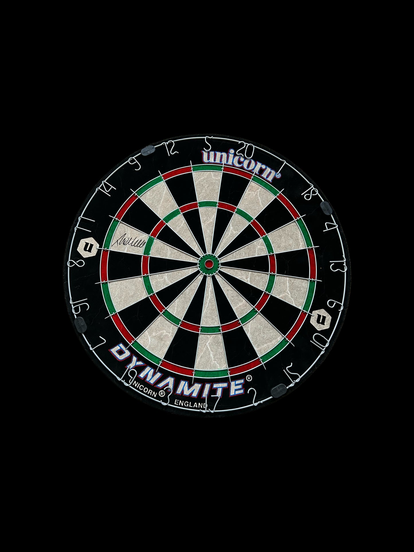 Luke “The Nuke” Littler Hand Signed Dart Board 1