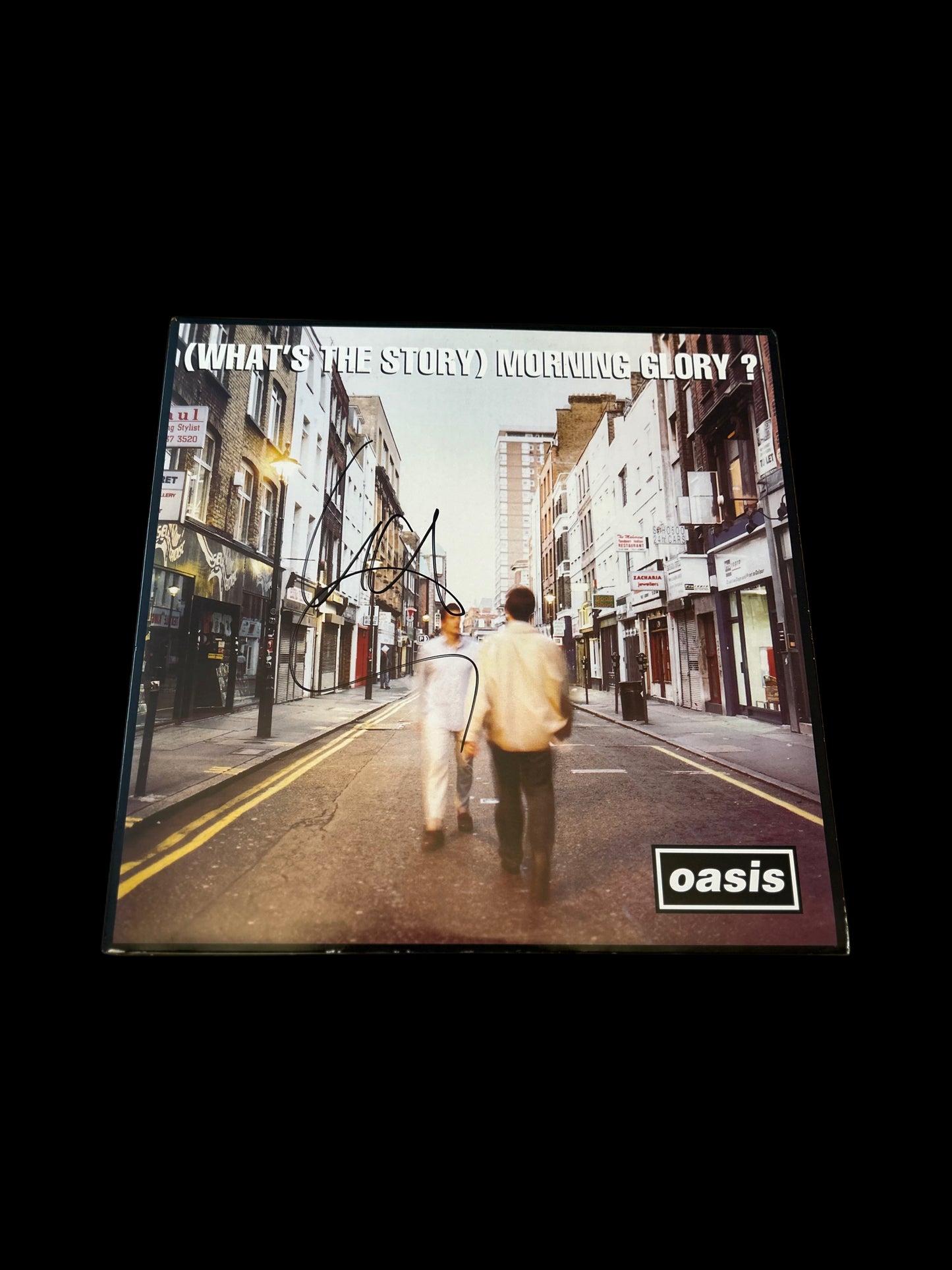 Liam Gallagher Hand Signed Oasis “(What’s The Story) Morning Glory ?” Vinyl 2