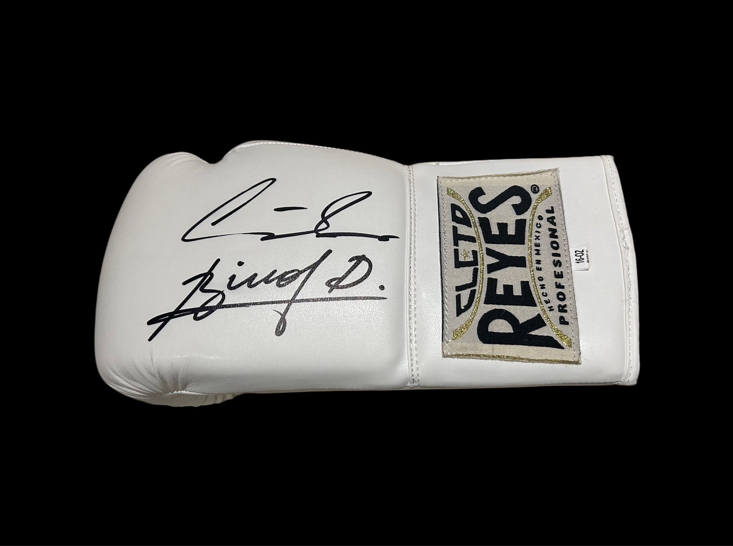 Artur Beterbiev & Dmitry Bivol Hand Signed Cleto Reyes Dual Boxing Glove