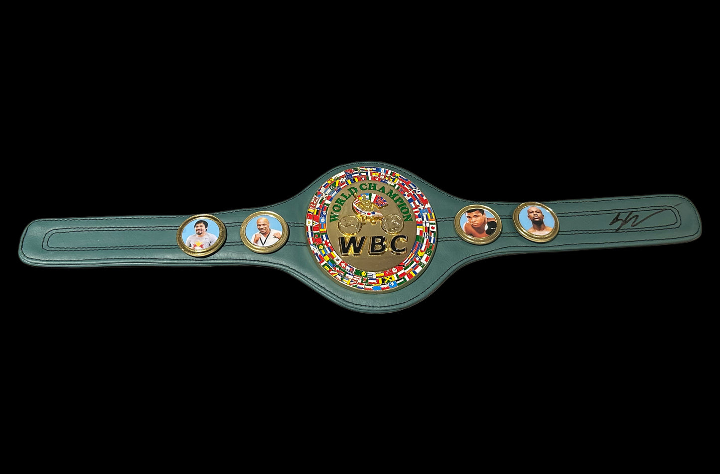 Shakur Stevenson Hand Signed Mini WBC Championship Belt