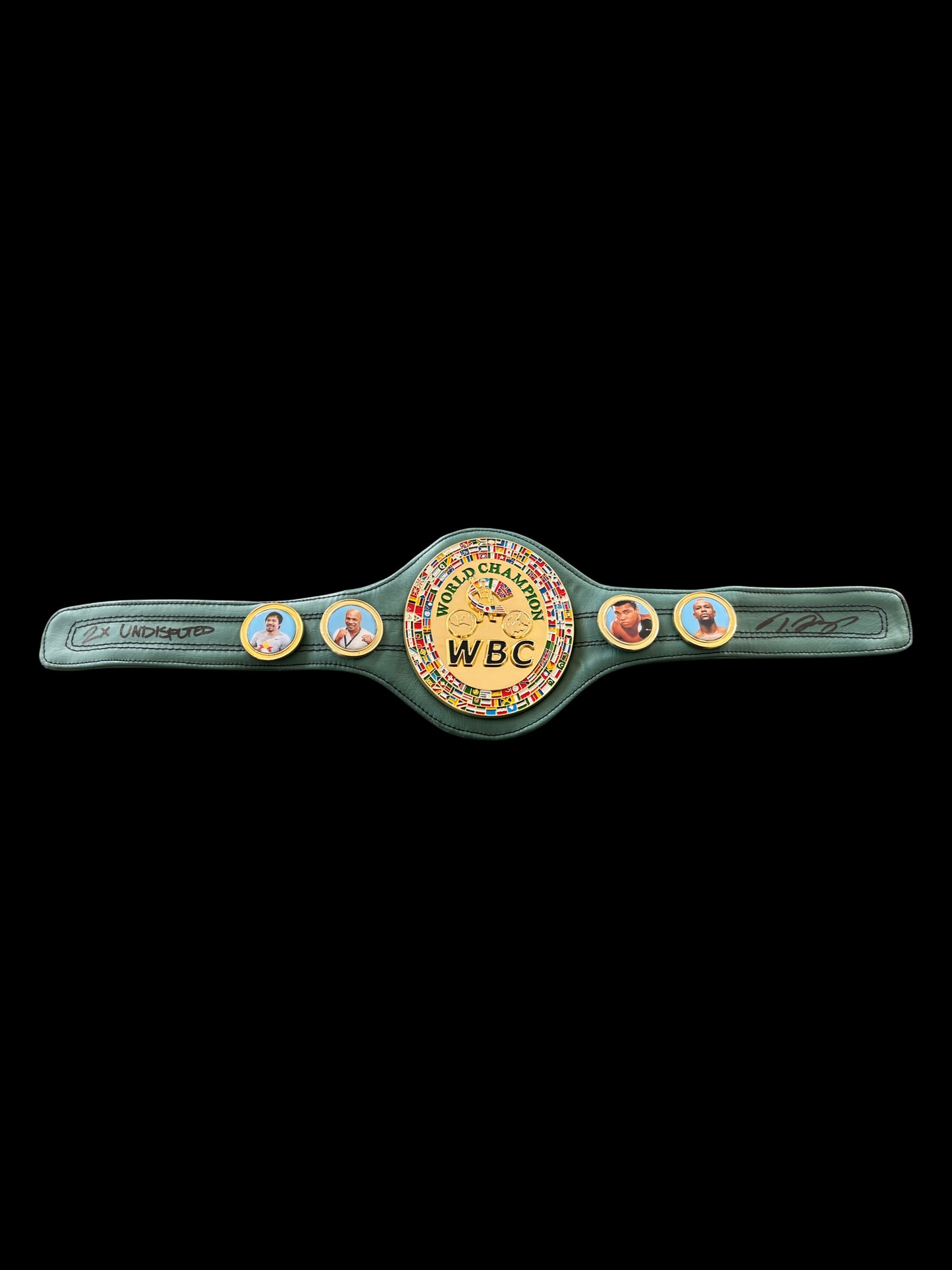 Teofimo Lopez Hand Signed Mini WBC Championship Belt