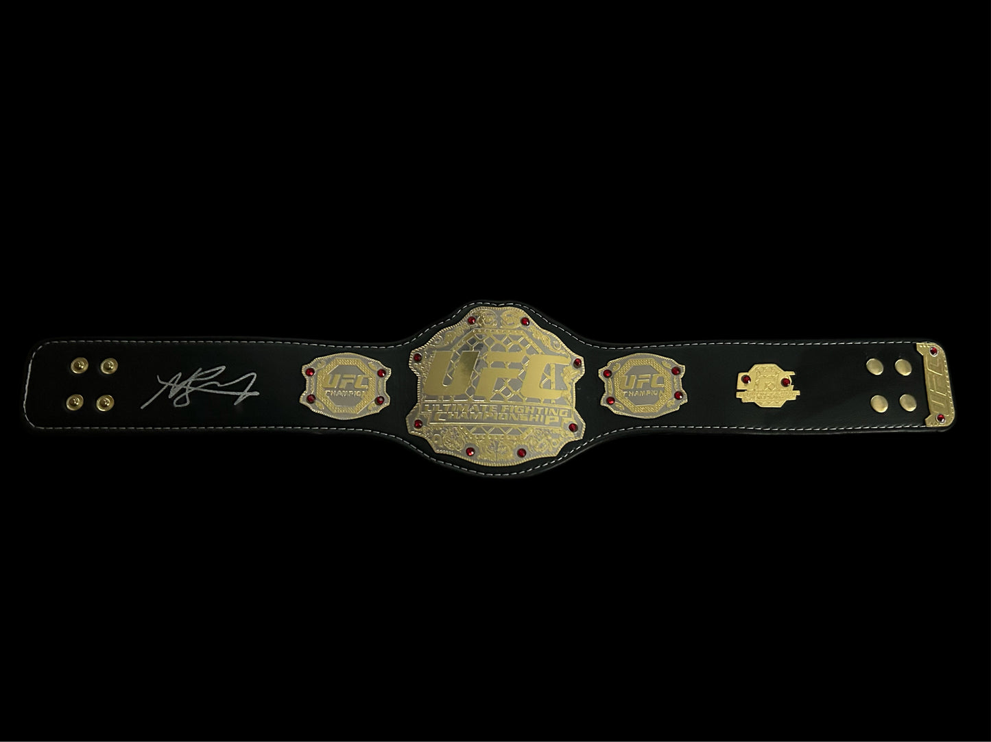 Michael Bisping UFC Hand Signed Mini Belt 2