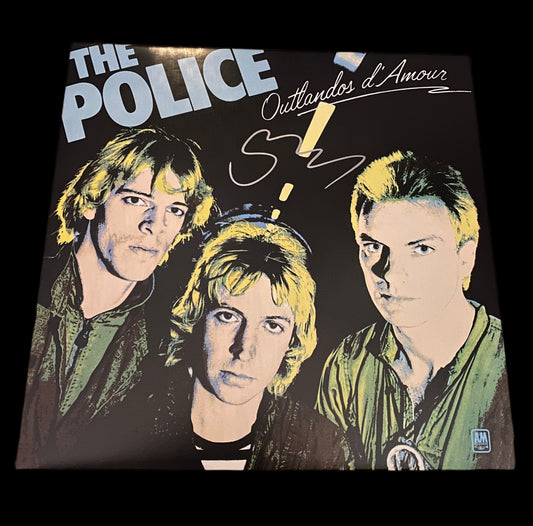 The Police - “Outlandos D’Amour” Hand Signed By Sting Vinyl 2