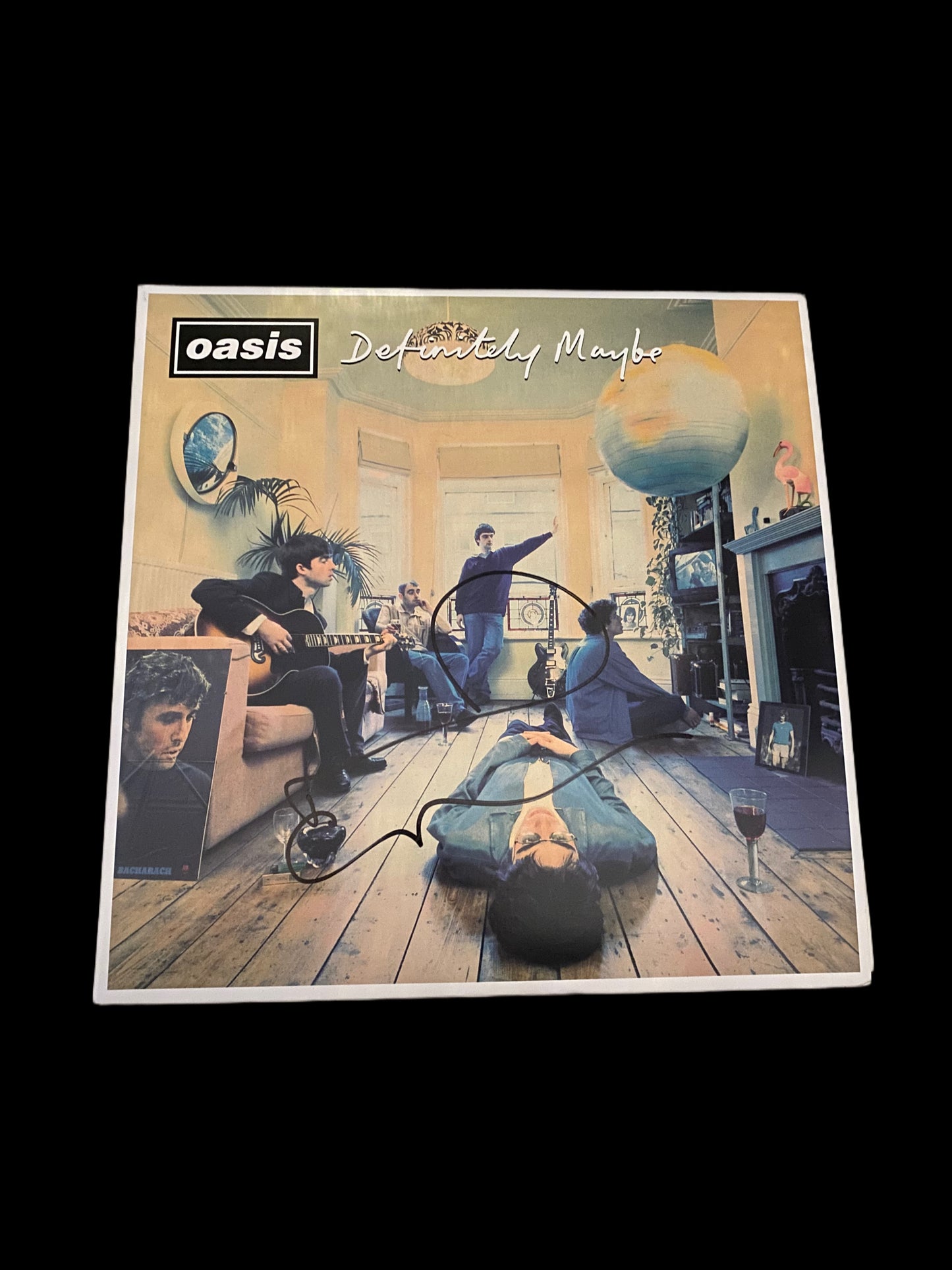 Noel Gallagher “Definitely Maybe” Hand Signed Vinyl 2