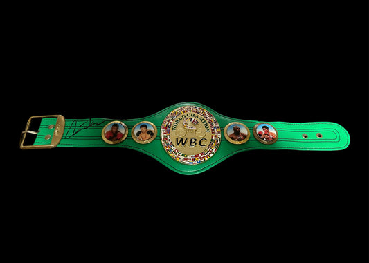 Artur Beterbiev Hand Signed WBC Mini Championship Belt