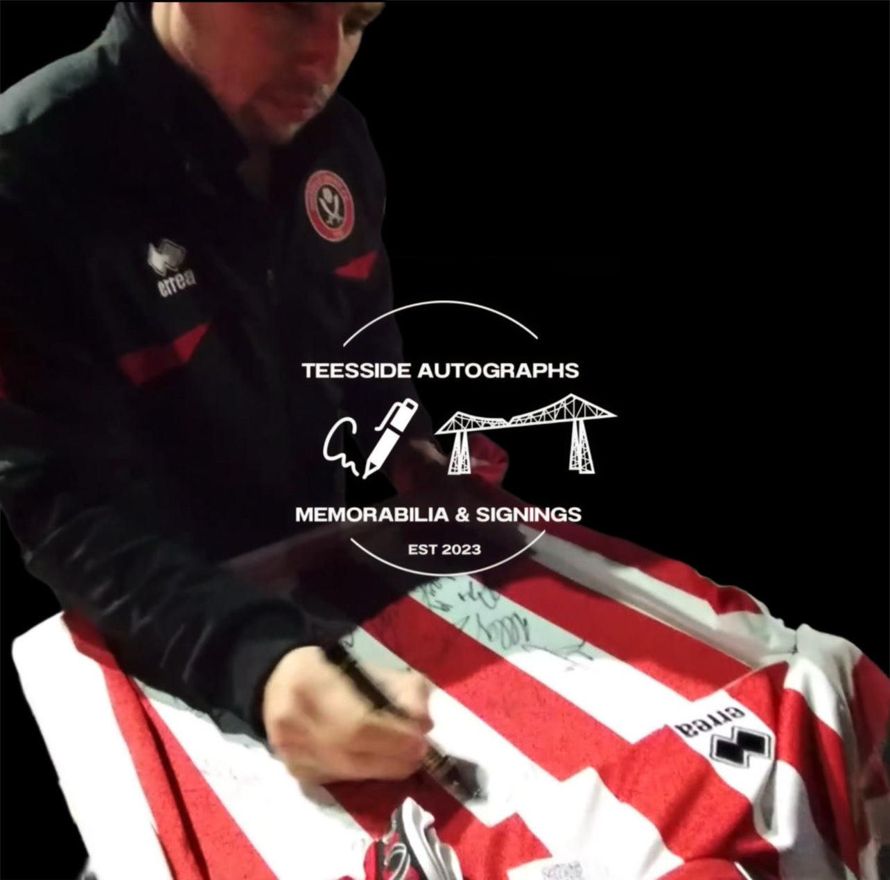 Sheffield United Hand Signed 2025-26 Home Squad Shirt