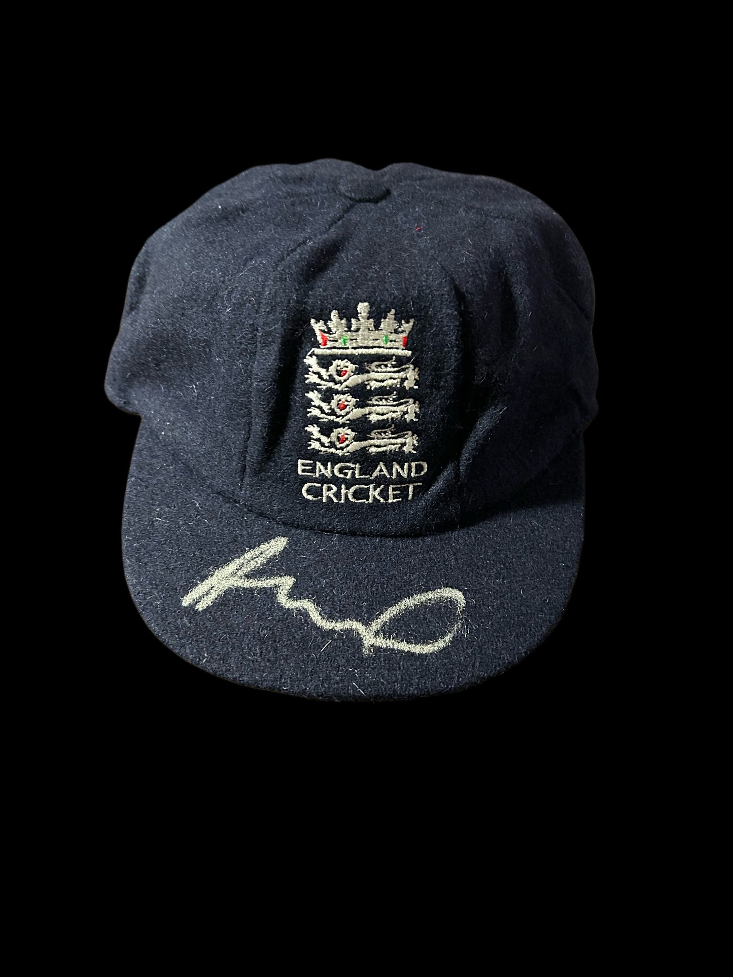 Adil Rashid England Cricket Hand Signed Baggy Cap