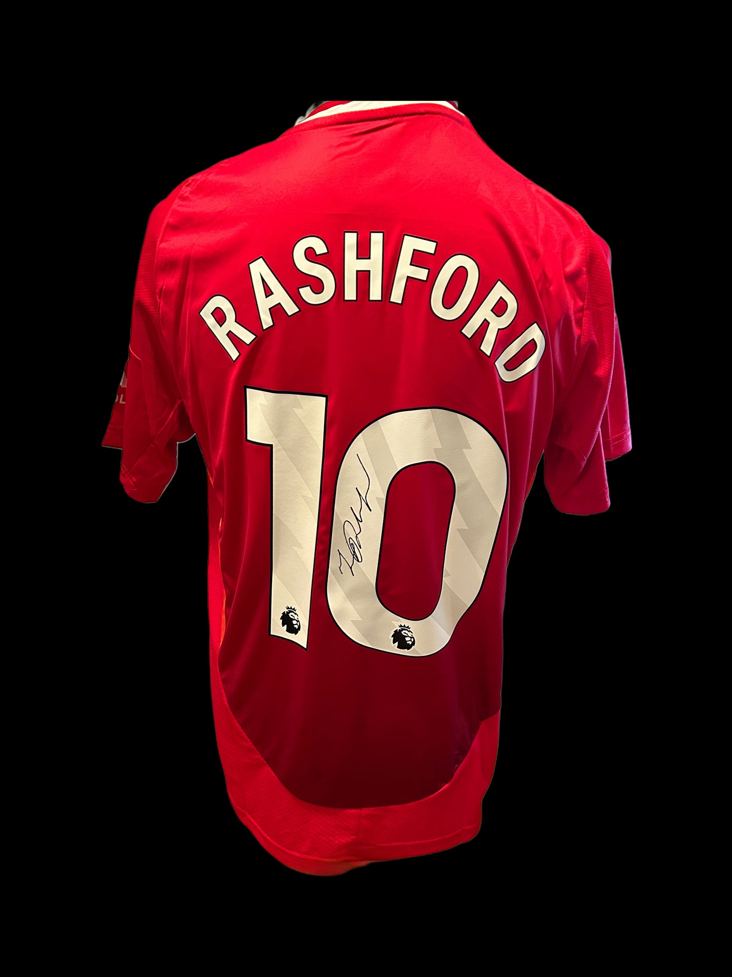 Marcus Rashford Manchester United 2024-25 Hand Signed Home Shirt