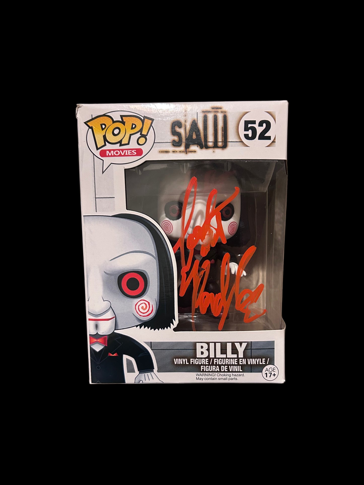 Costas Mandylor Hand Signed Saw “Billy” Funko Pop #52