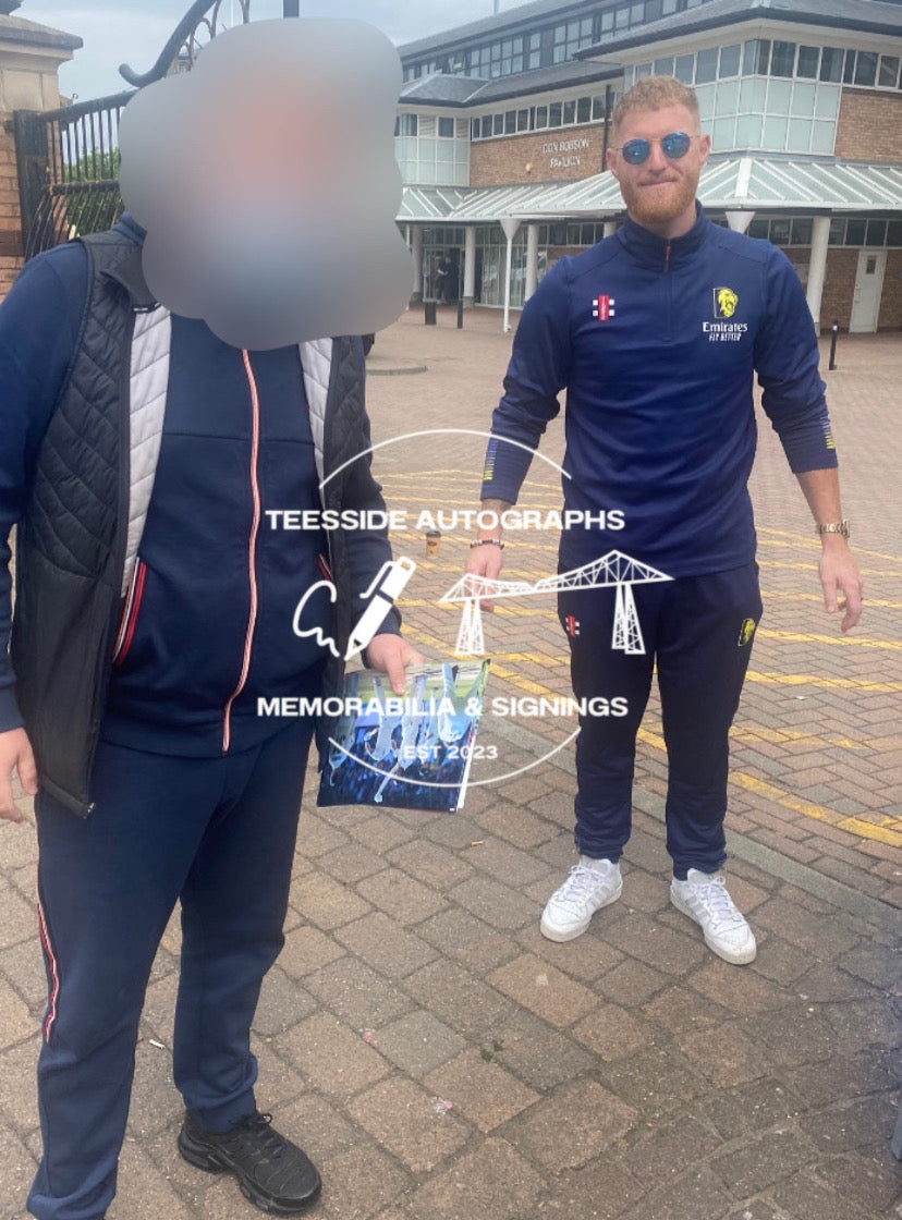 Ben Stokes Headingley 2019 Hand Signed 12 X 8” Photo 9