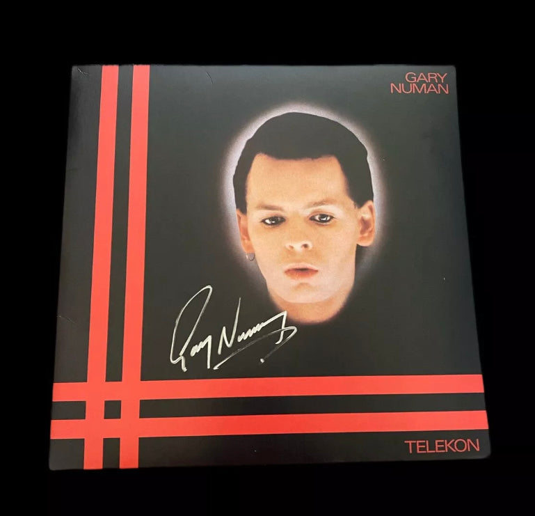 Gary Numan Hand Signed Vinyl “TELEKON”