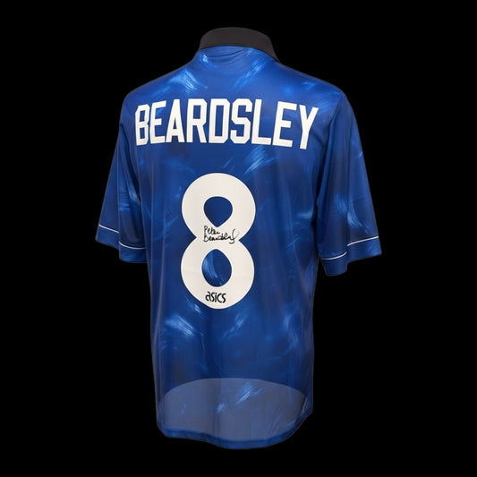 Peter Beardsley Newcastle United 1993-95 Hand Signed Away Shirt