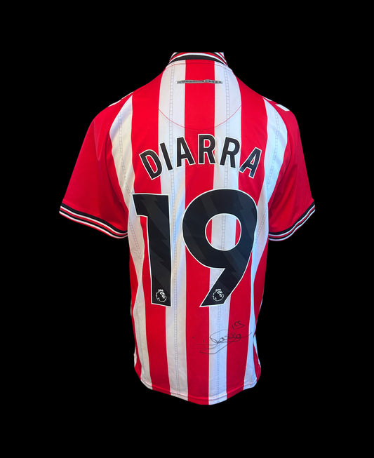 Habib Diarra Sunderland Hand Signed 2025-26 Home Shirt