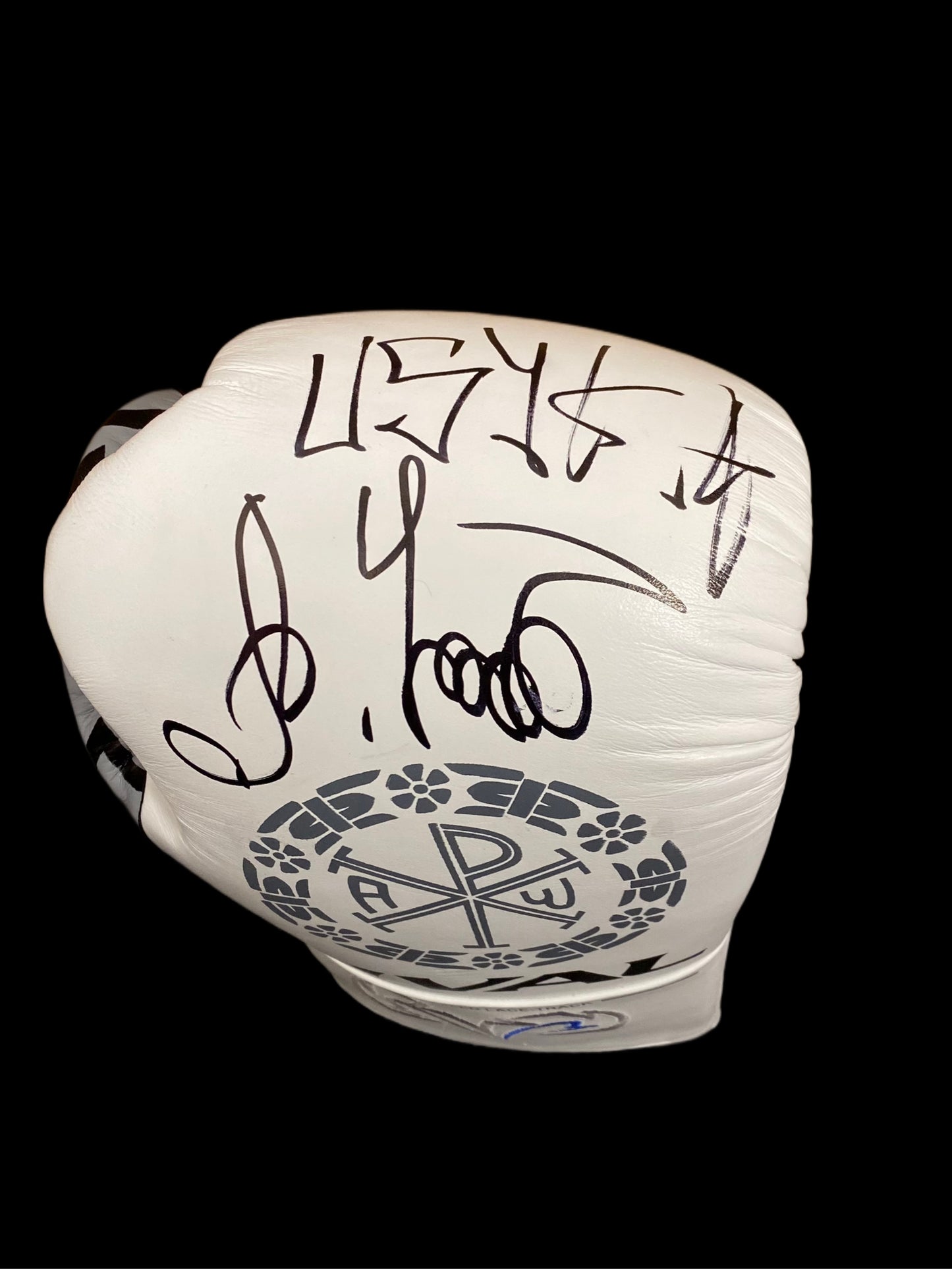 Oleksandr Usyk Hand Signed Dubois Glove Replica 6