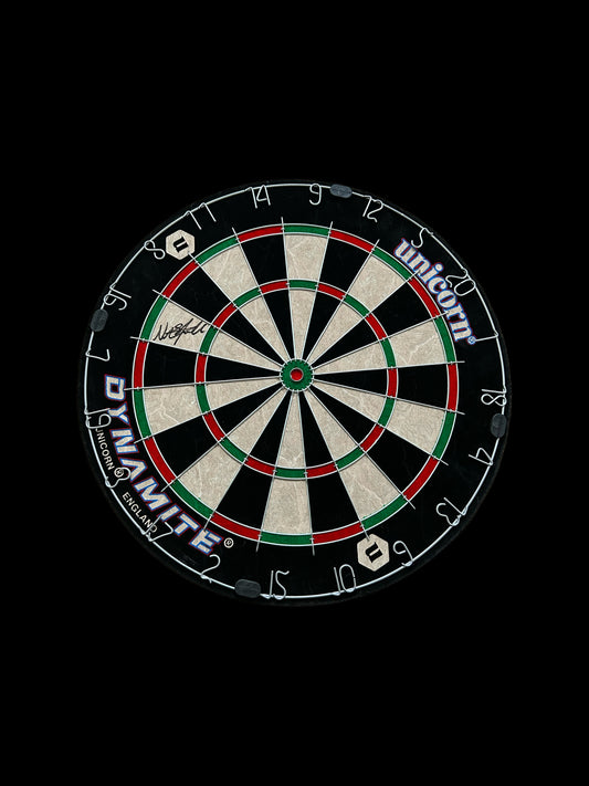 Nathan “ASP” Aspinall Hand Signed Dart Board