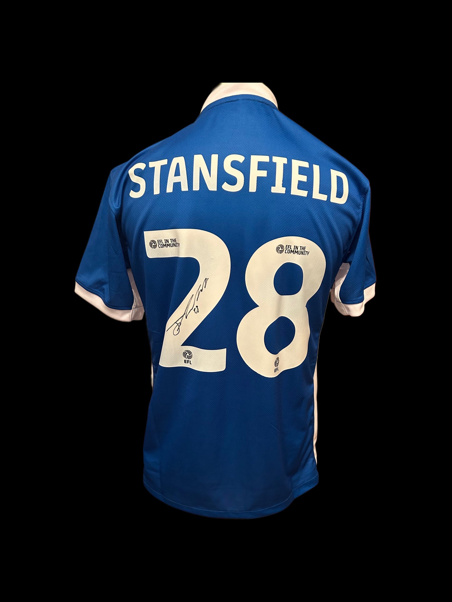 Jay Stansfield Birmingham City Hand Signed 2024-25 Home Shirt