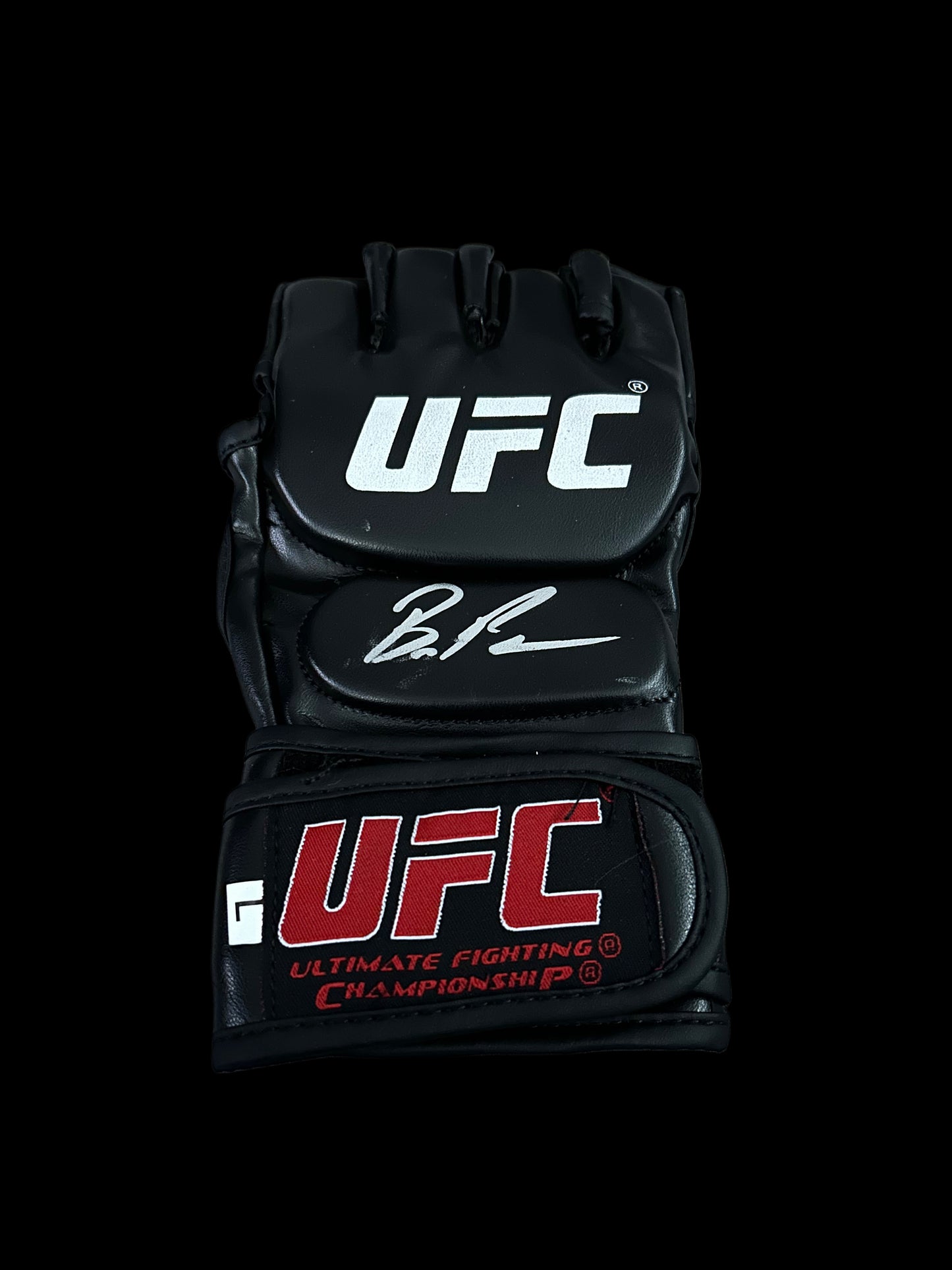 Bruce Buffer  UFC Hand Signed Glove 2