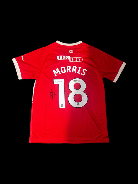 Aidan Morris Middlesbrough Hand Signed 2025-26 Home Shirt