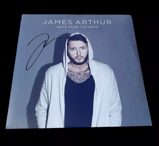 James Arthur “BACK FROM THE EDGE” Hand Signed Vinyl