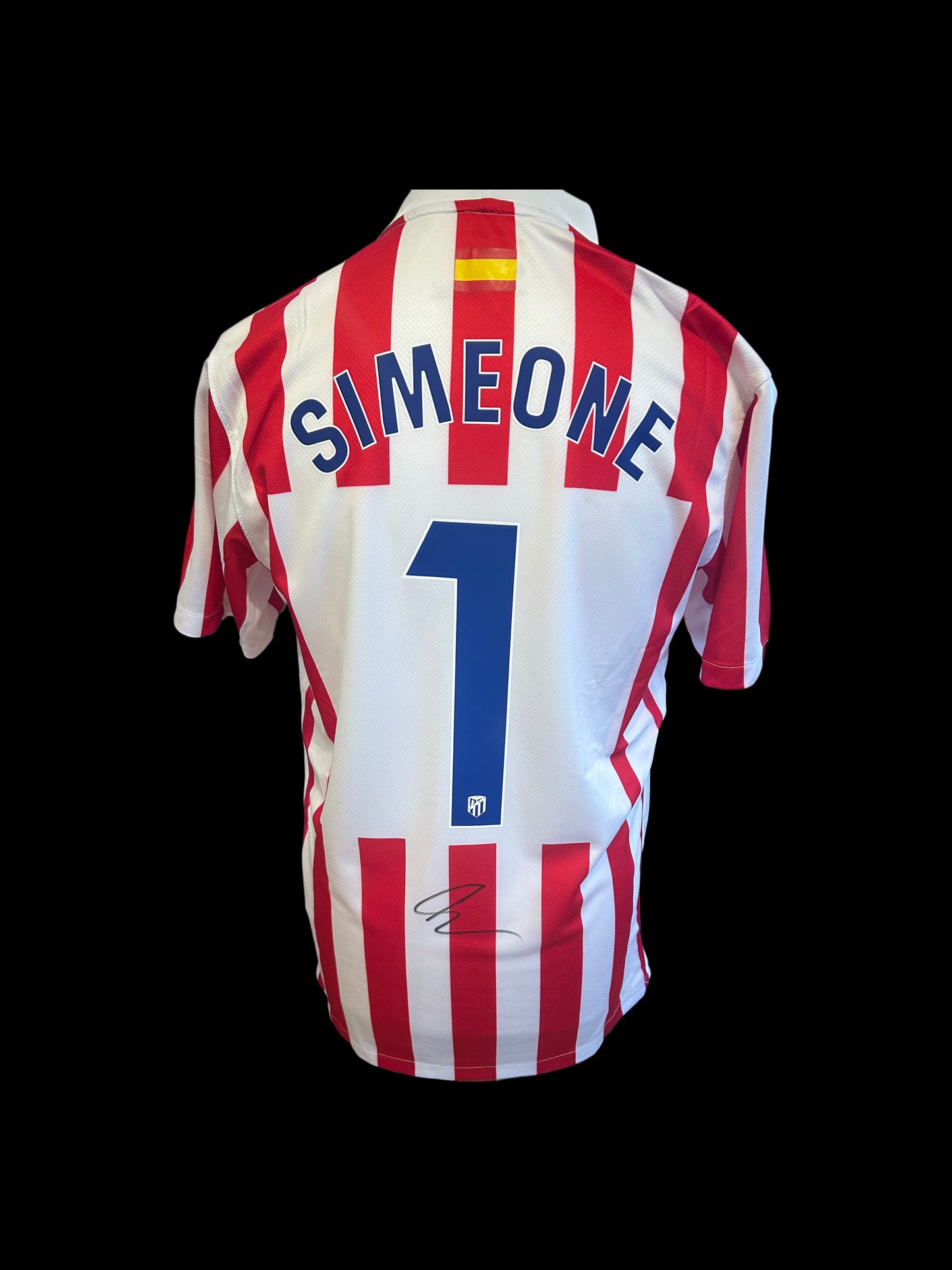 Diego Simeone Athletico Madrid Hand Signed 2025-26 Home Shirt