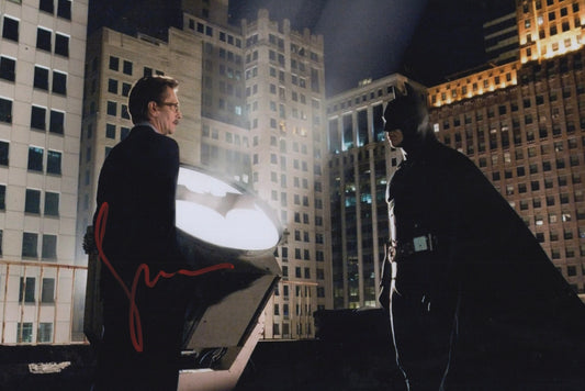 Gary Oldman The Dark Knight Rises Hand Signed 12X8” Photo 2