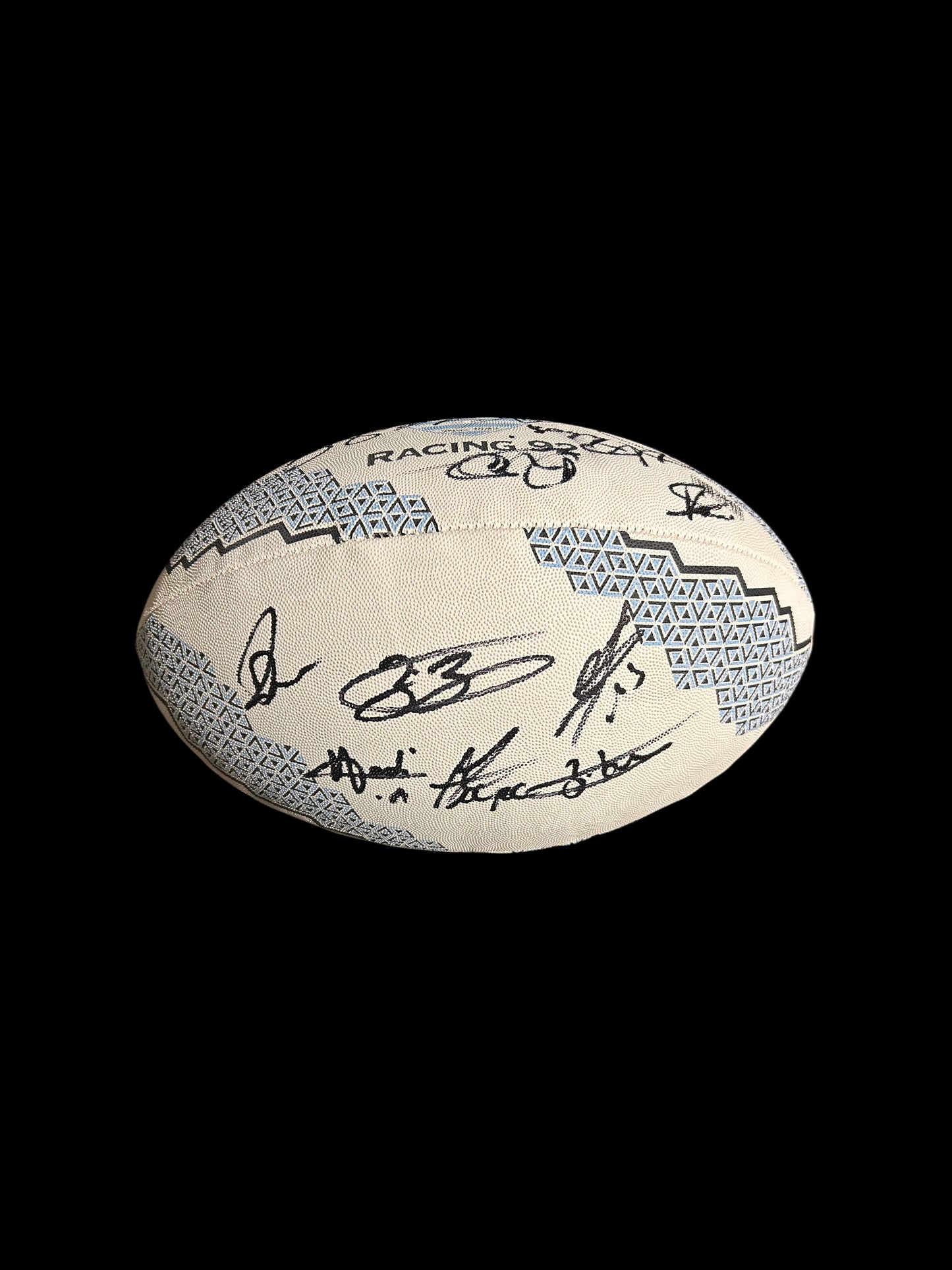 Racing 92 2024-25 Rugby Hand Signed Size 5 Squad Ball 1