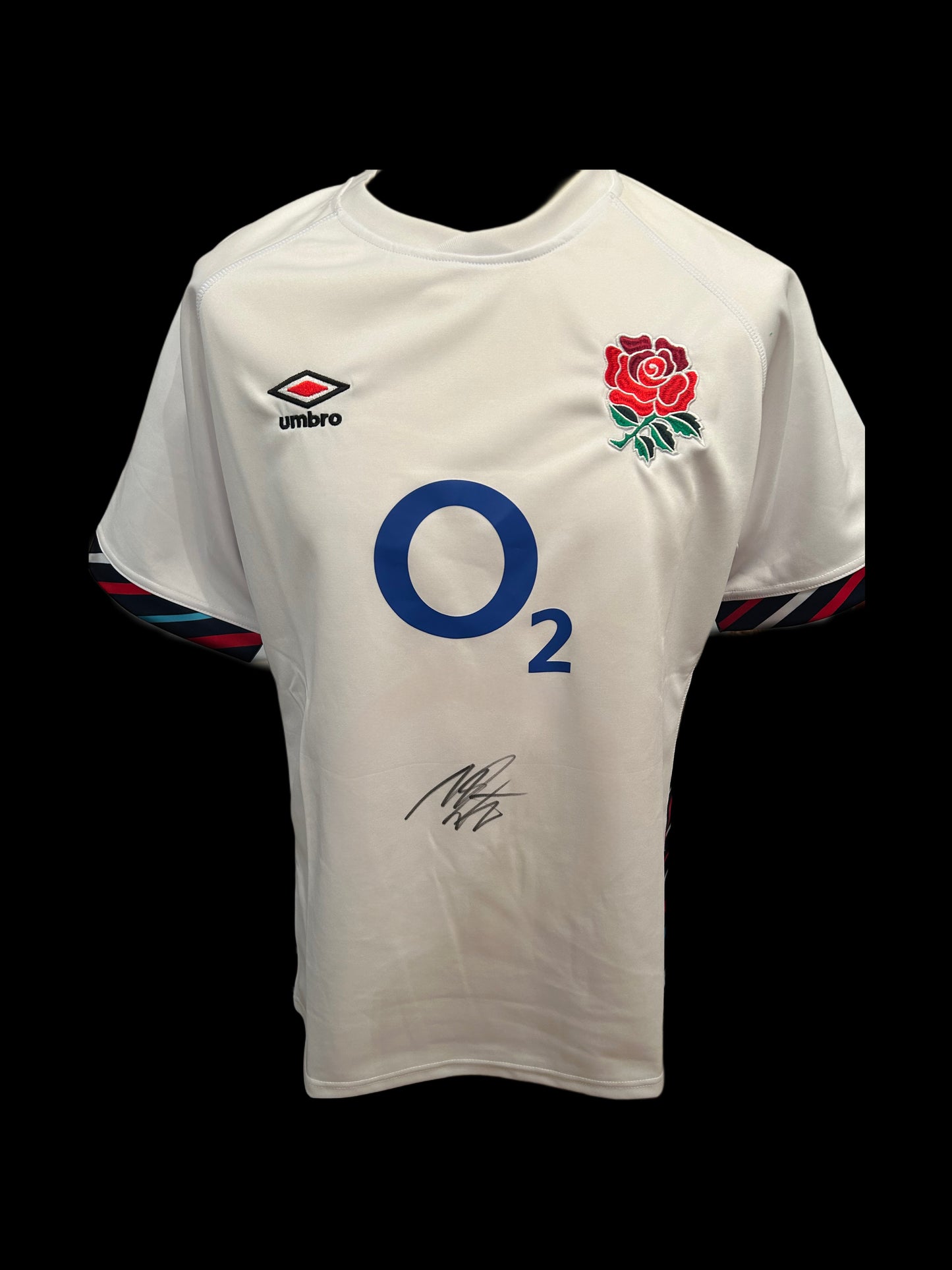 Marcus Smith England Rugby Hand Signed 2024-25 Home Shirt 1