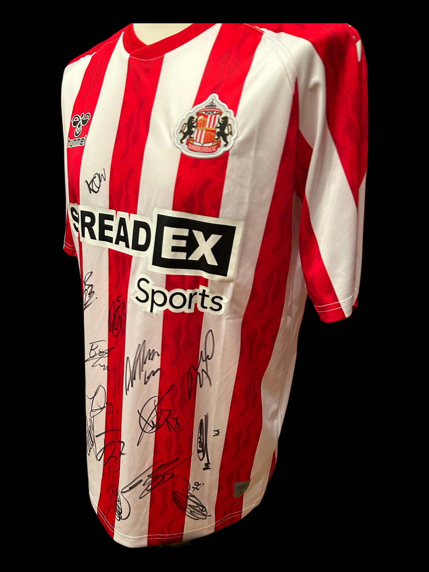 Sunderland Hand Signed Full Squad 2024-25 Home Shirt 1