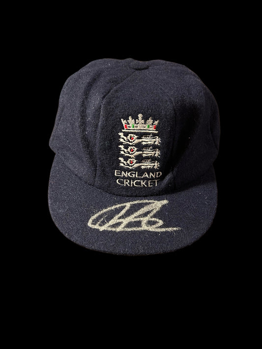 Harry Brook England Cricket Hand Signed Baggy Cap