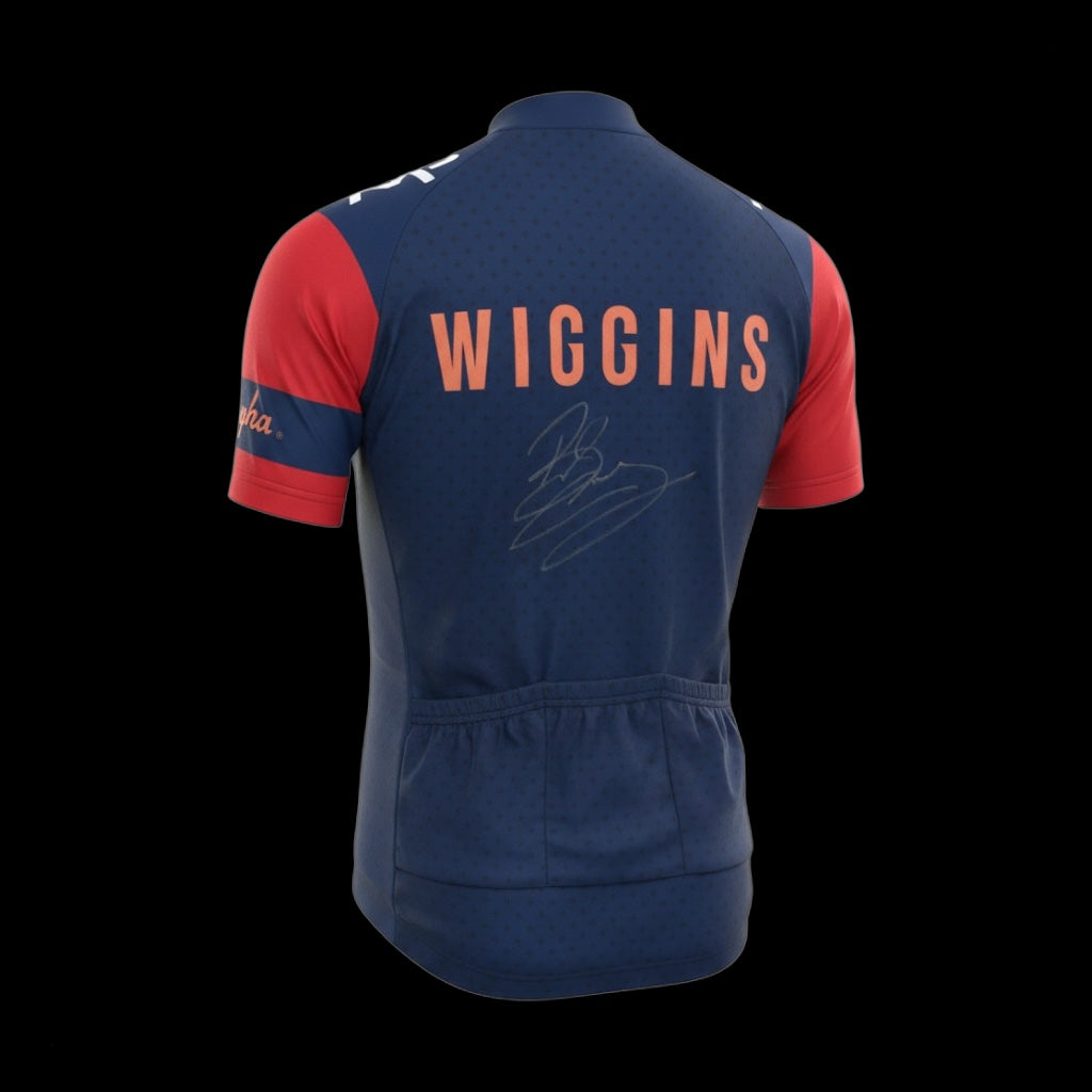 Bradley Wiggins Team Sky X Rapha Wiggins Replica Hand Signed Jersey