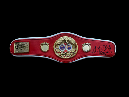 Oleksandr Usyk Hand Signed Mini IBF Belt 5