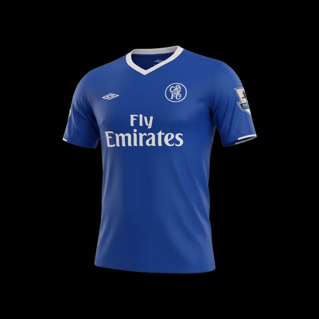 Jose Mourinho Chelsea 2003-05 Hand Signed Home Shirt