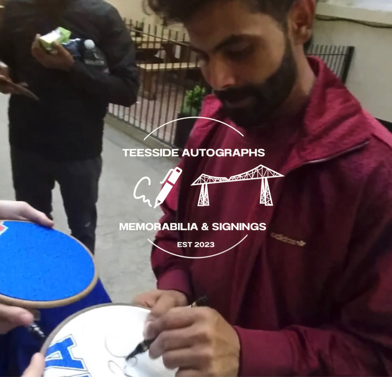 Ravindra Jadeja India Cricket Hand Signed Shirt 1